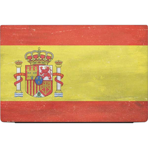 Spain Flag Distressed Dell Vostro Skin